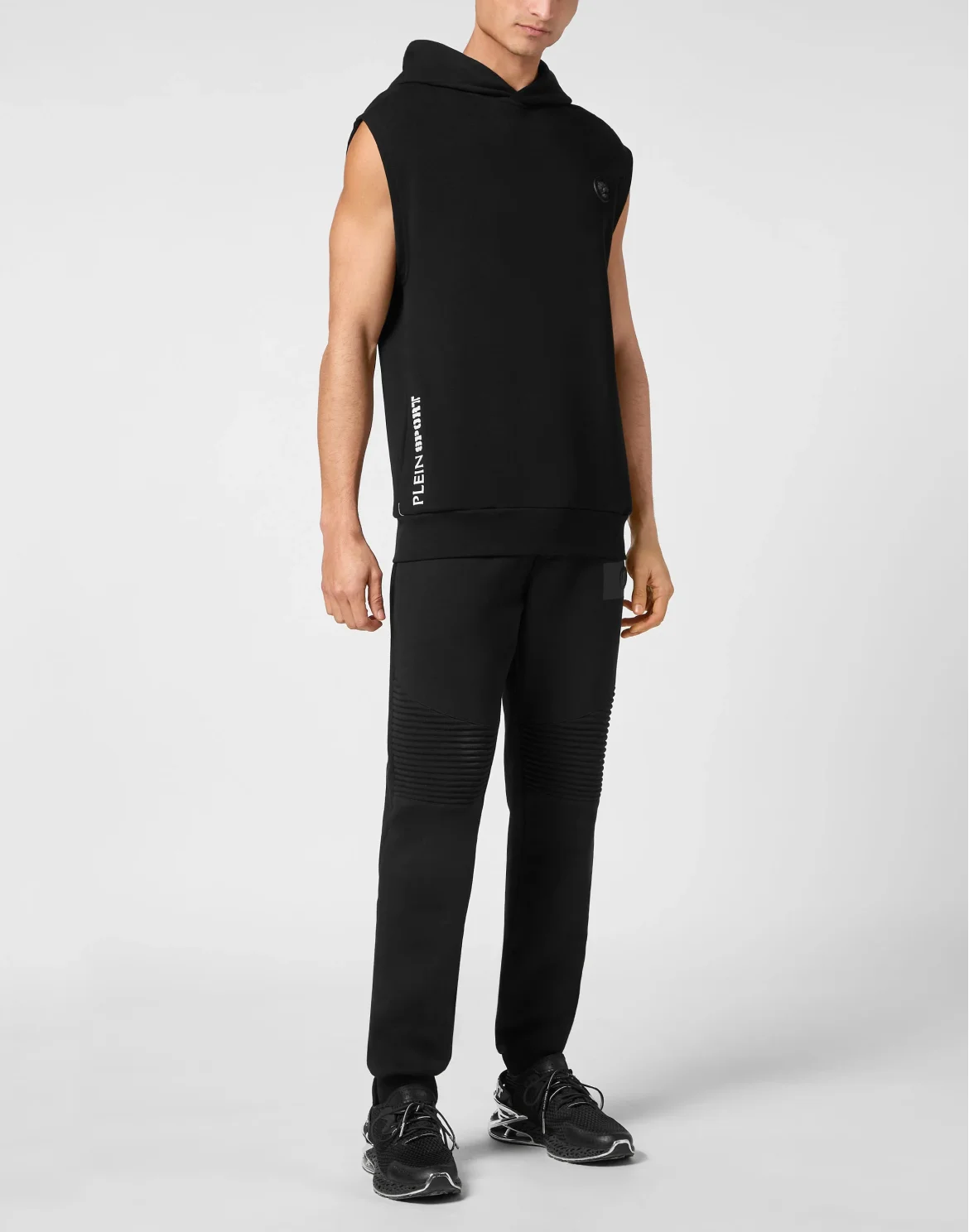 Sleeveless Sweatshirt Tiger, цвет: Черный