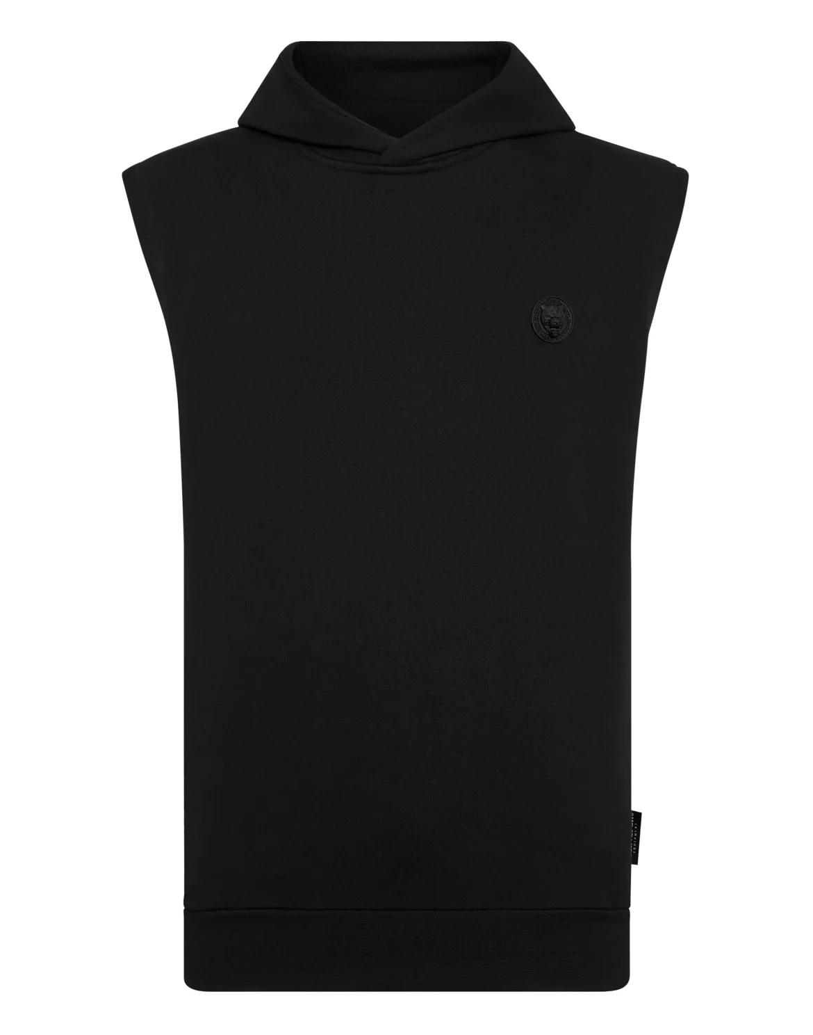 Sleeveless Sweatshirt Tiger, цвет: Черный