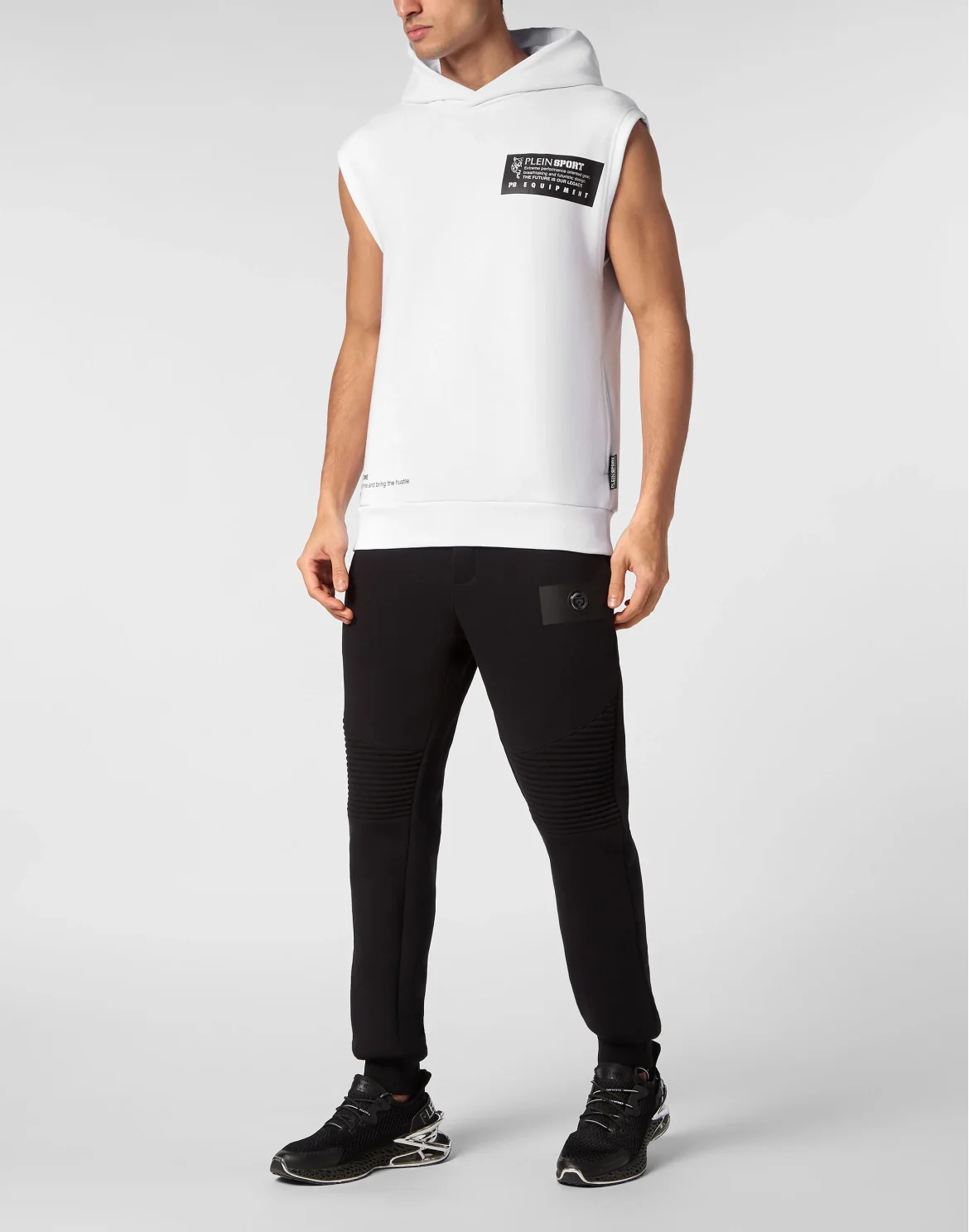 Sleeveless Sweatshirt, цвет: Черный