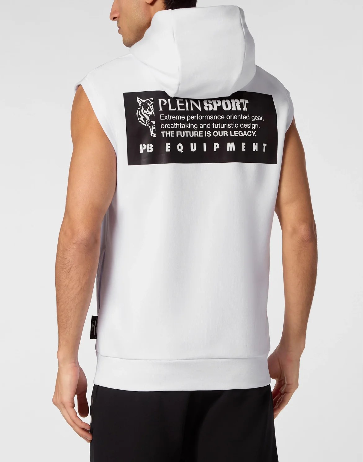 Sleeveless Sweatshirt, цвет: Черный