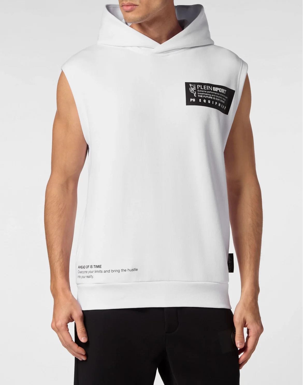 Sleeveless Sweatshirt, цвет: Черный