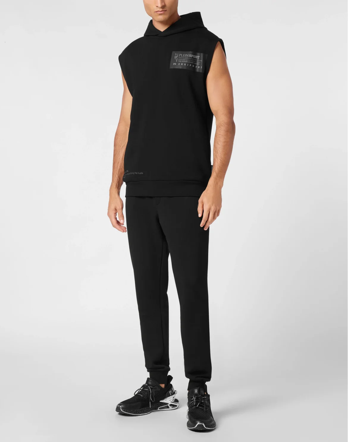 Sleeveless Sweatshirt, цвет: Черный