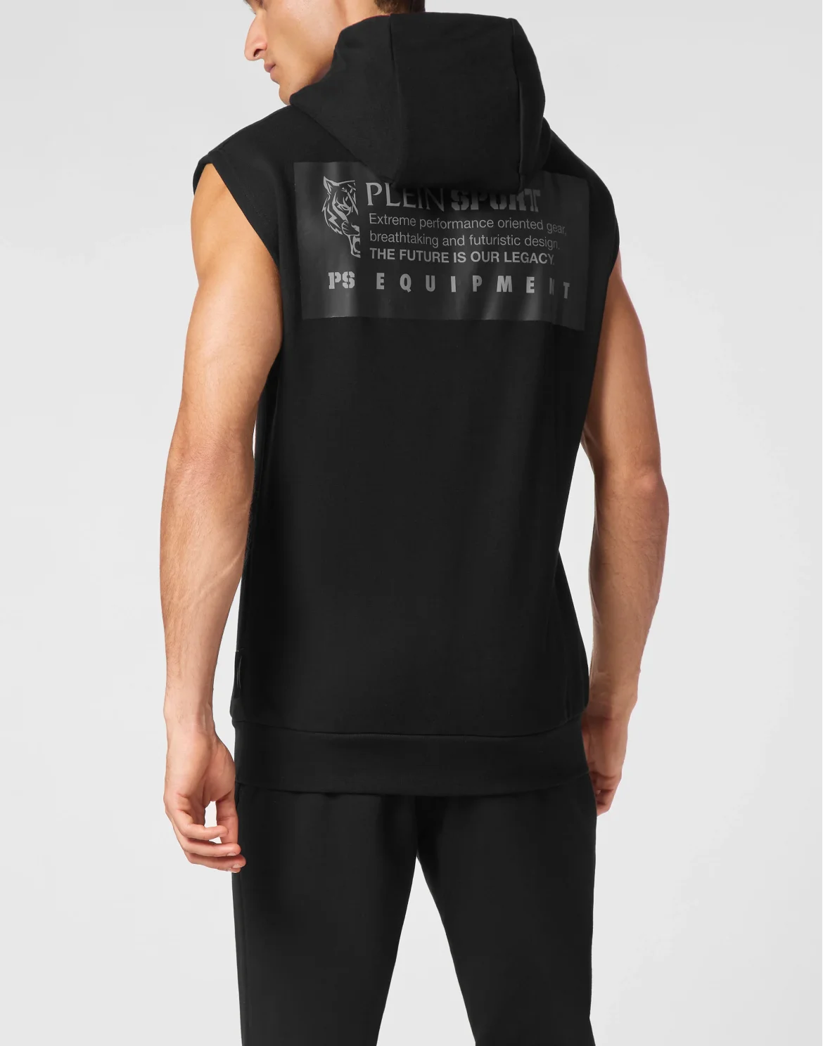 Sleeveless Sweatshirt, цвет: Черный