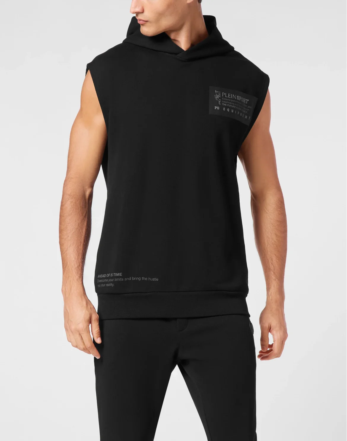 Sleeveless Sweatshirt, цвет: Черный