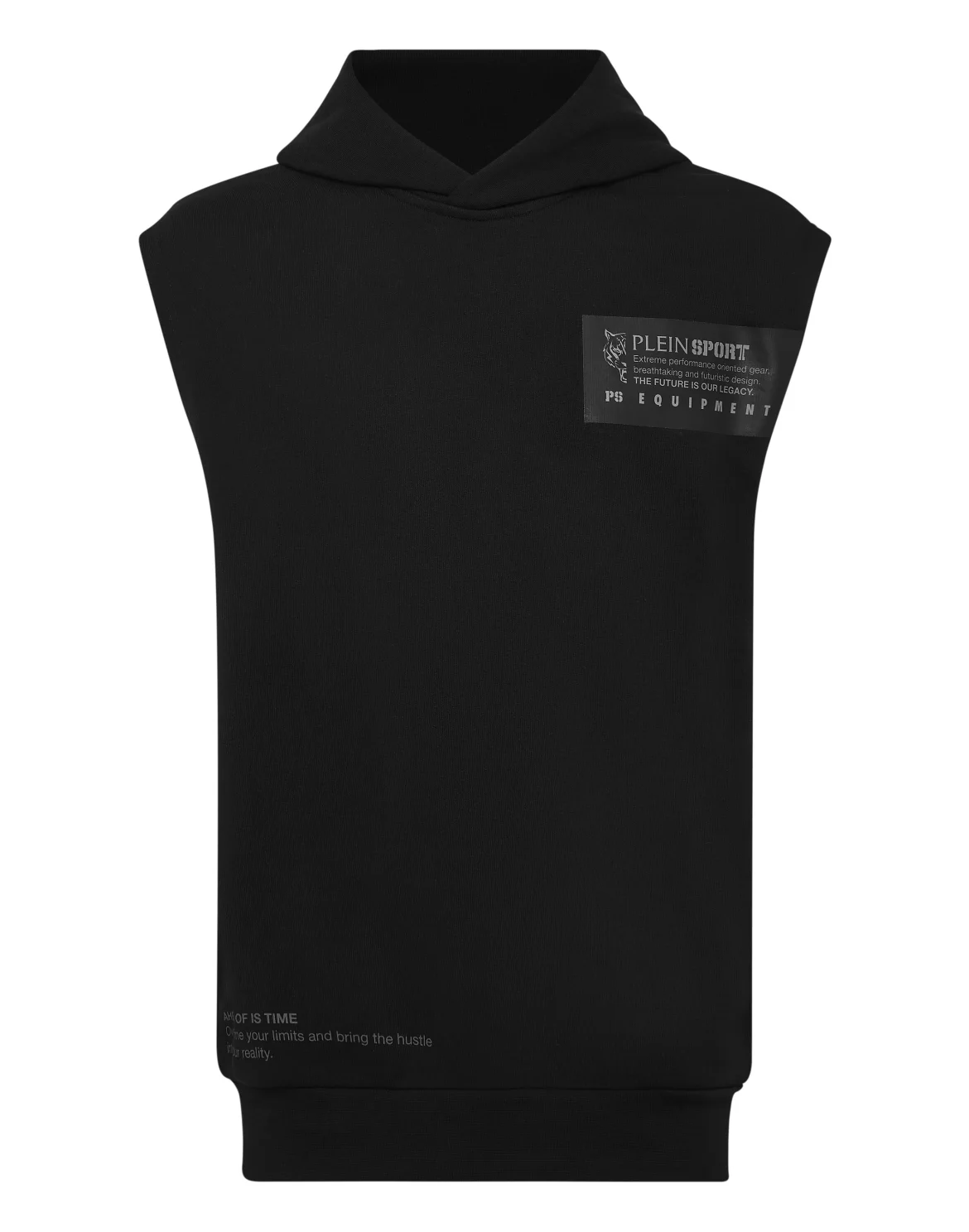 Sleeveless Sweatshirt, цвет: Черный