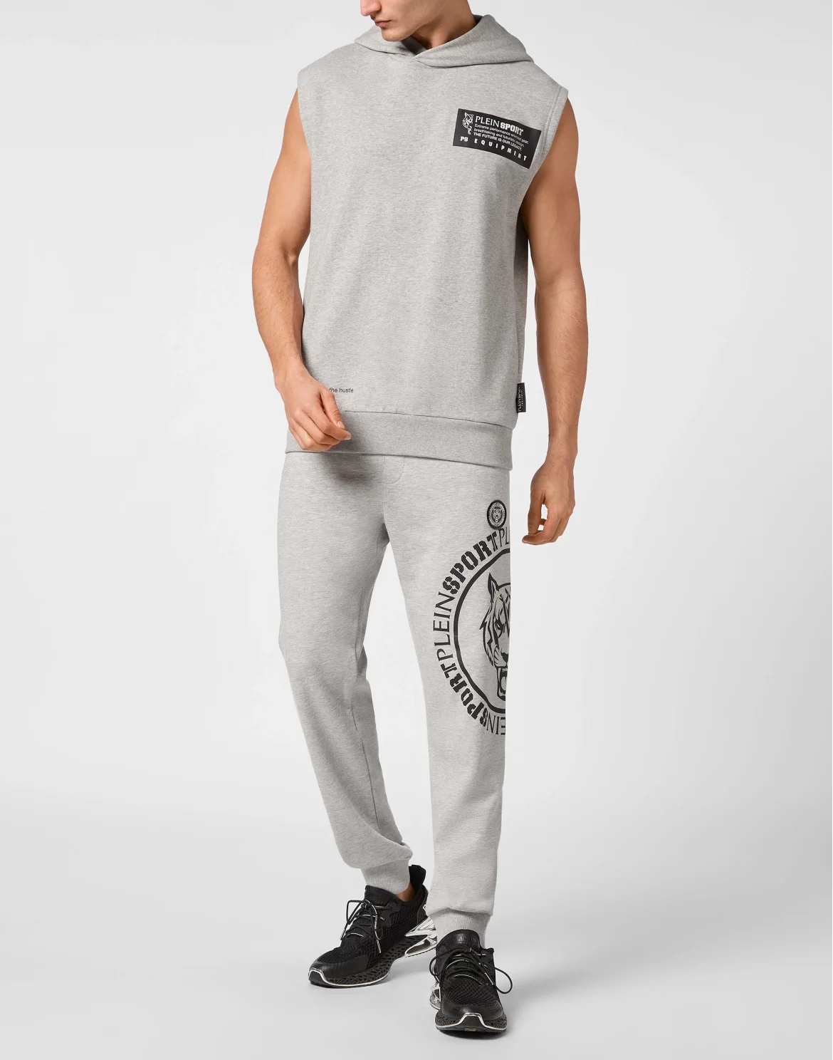 Sleeveless Sweatshirt, цвет: Серый