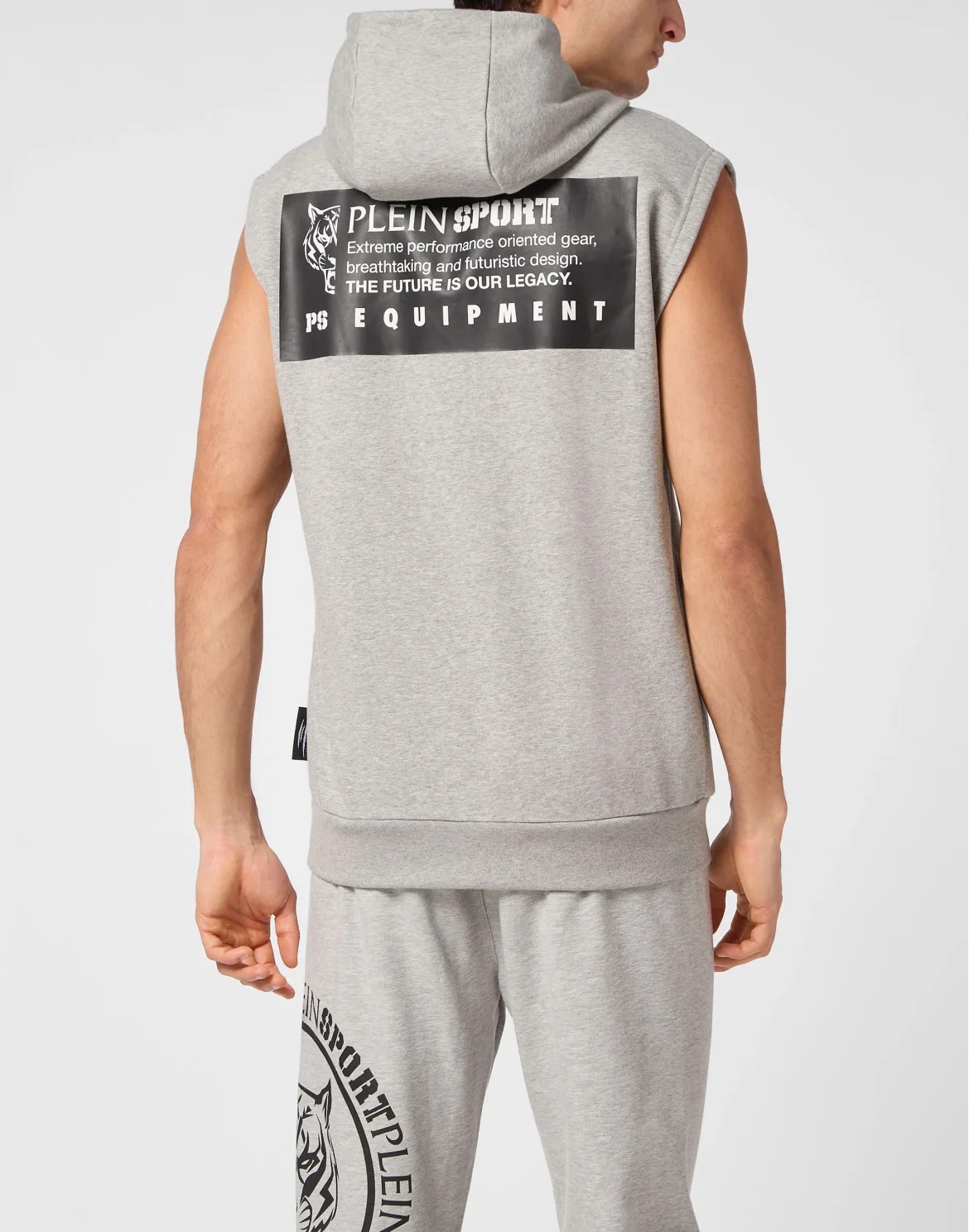 Sleeveless Sweatshirt, цвет: Серый