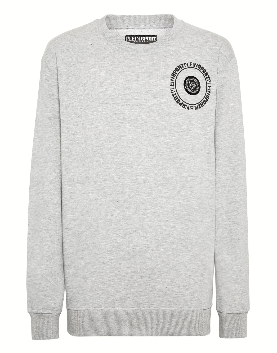 Sweatshirt Round Neck Carbon Tiger, цвет: Серый