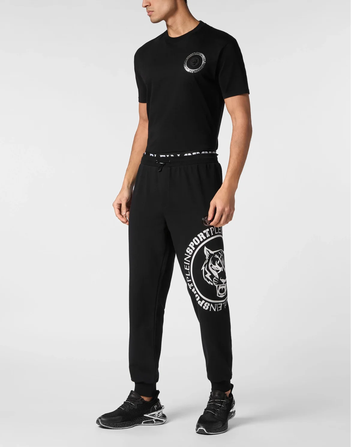 Jogging Trousers Carbon Tiger, цвет: Черный
