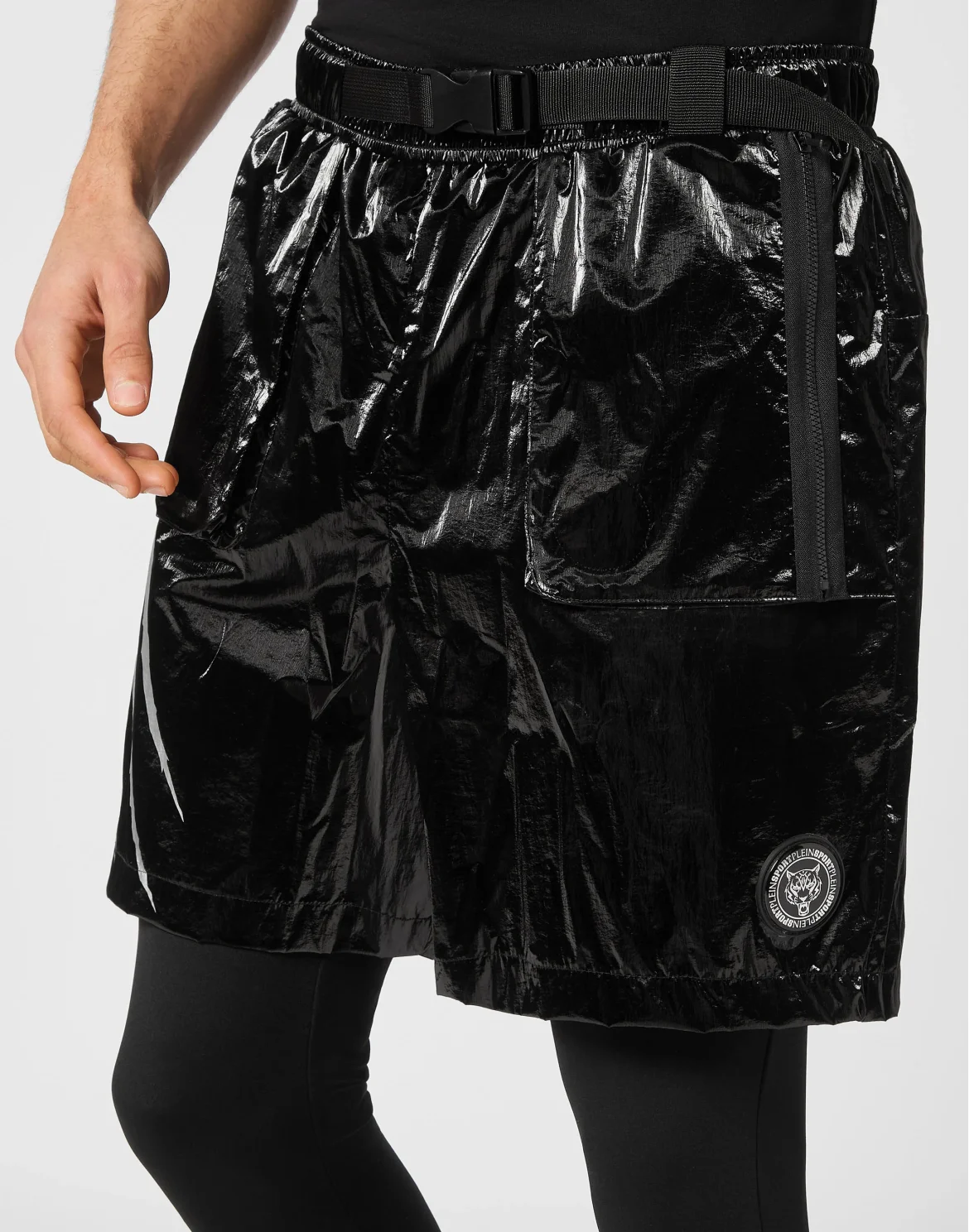 Nylon Crease Running Pants, цвет: Черный
