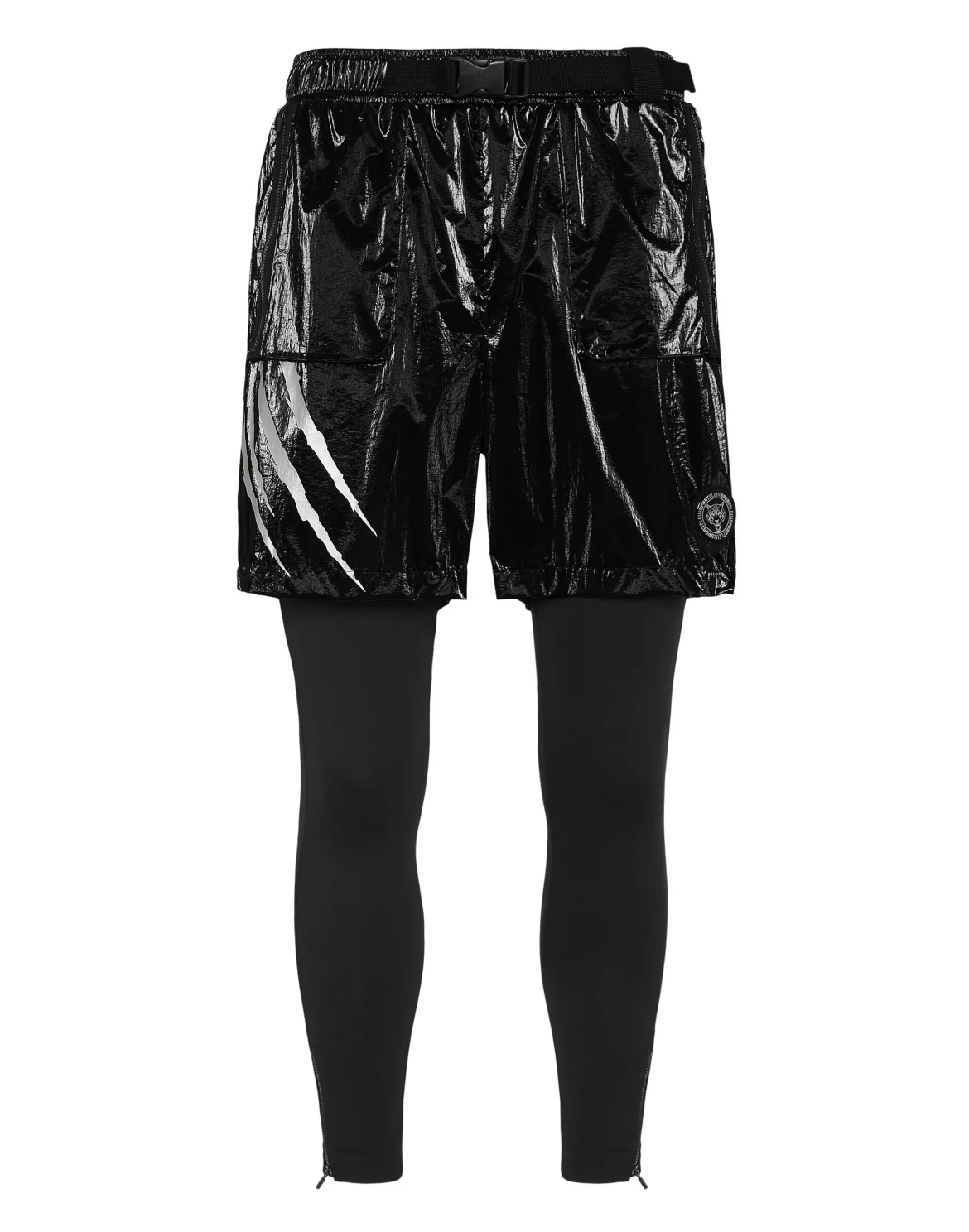 Nylon Crease Running Pants, цвет: Черный