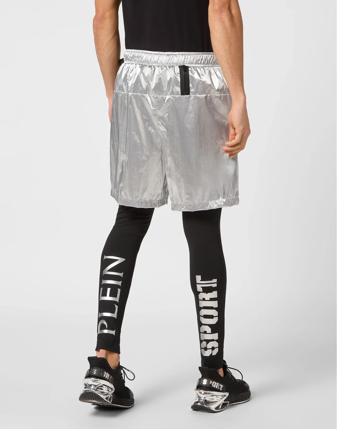 Nylon Crease Running Pants, цвет: Серебристый