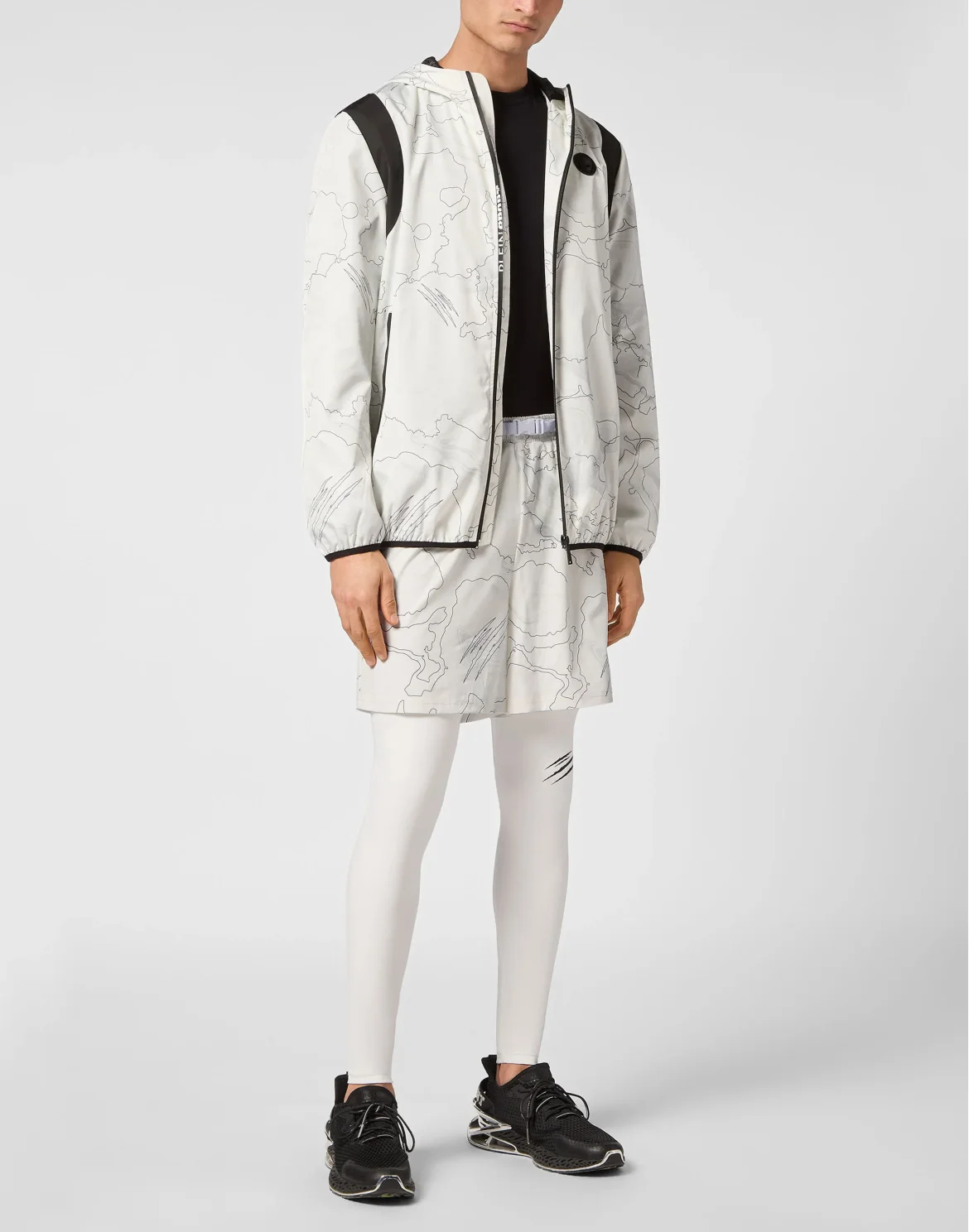 Nylon Windbreaker Lunar, цвет: Белый