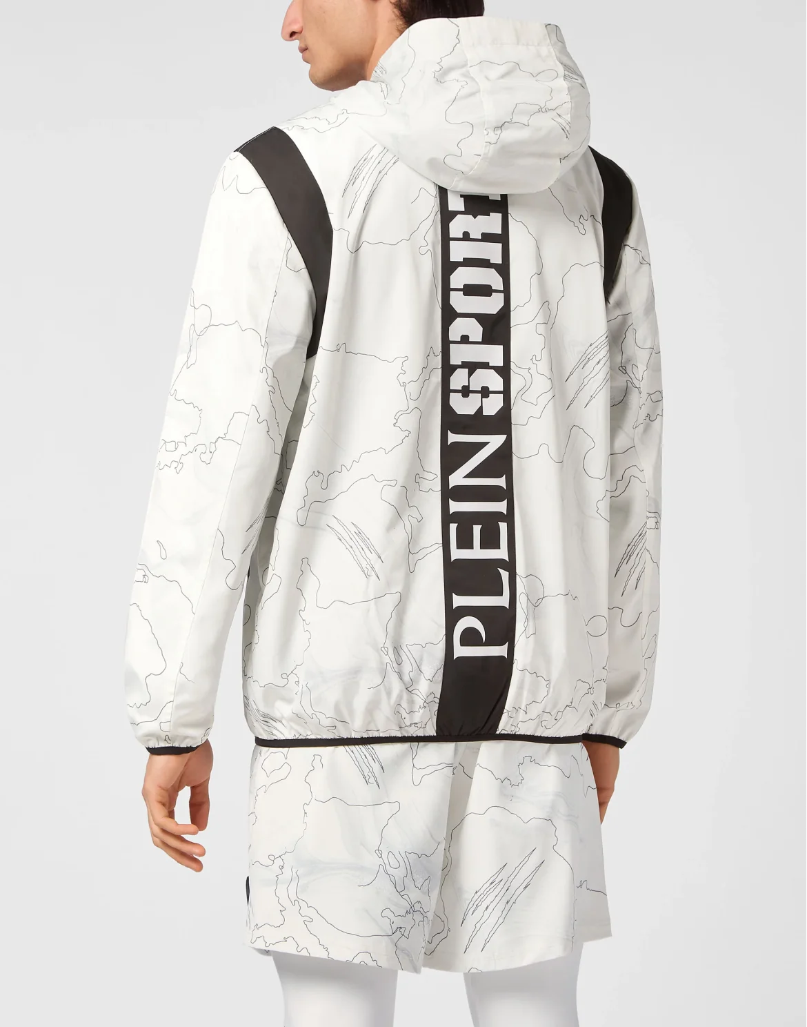 Nylon Windbreaker Lunar, цвет: Белый