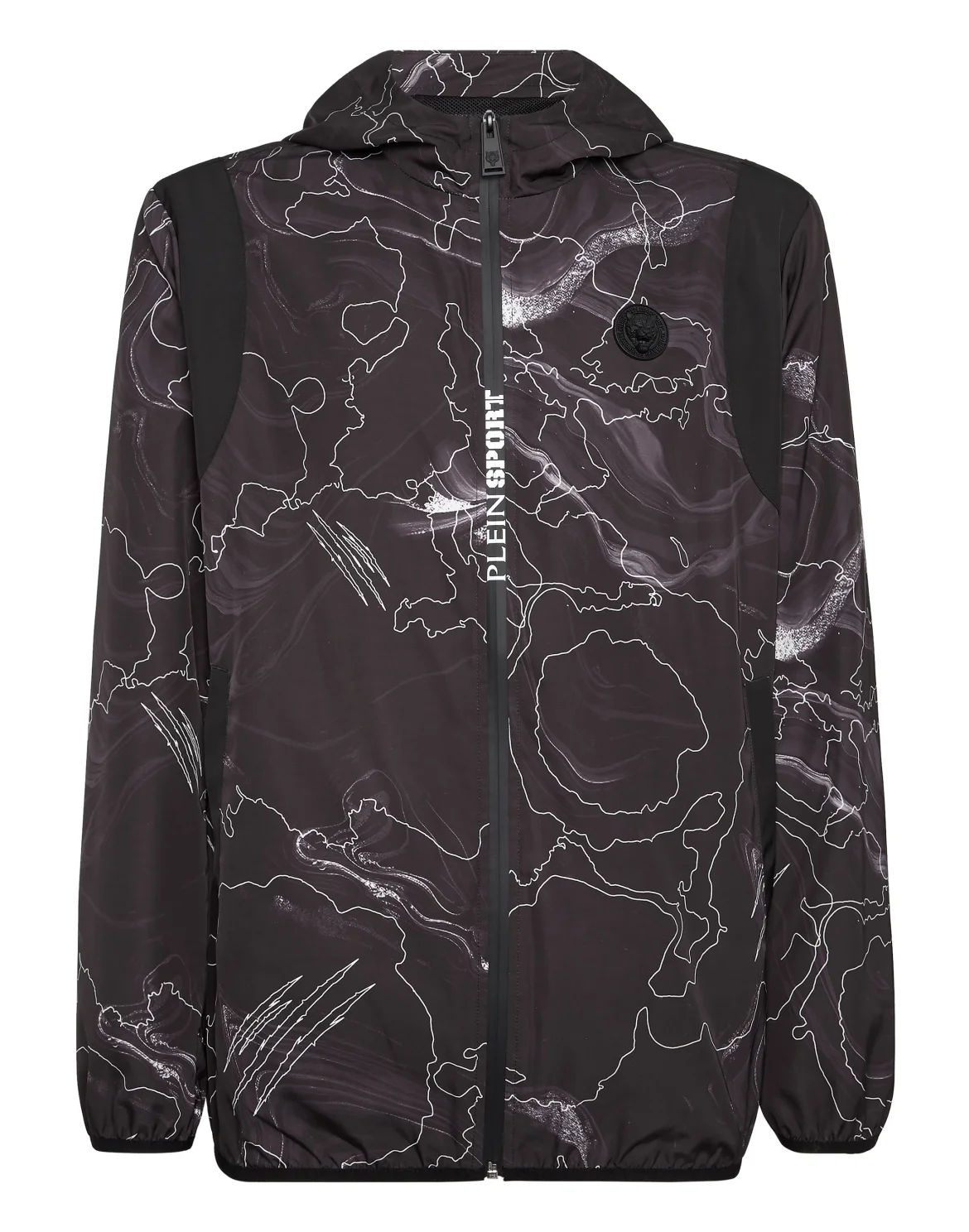 Nylon Windbreaker Lunar, цвет: Черный