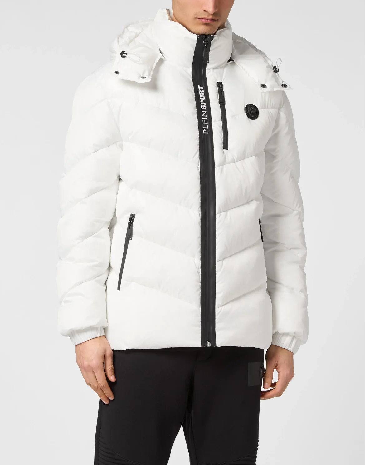 Nylon Puffer Jacket, цвет: Белый