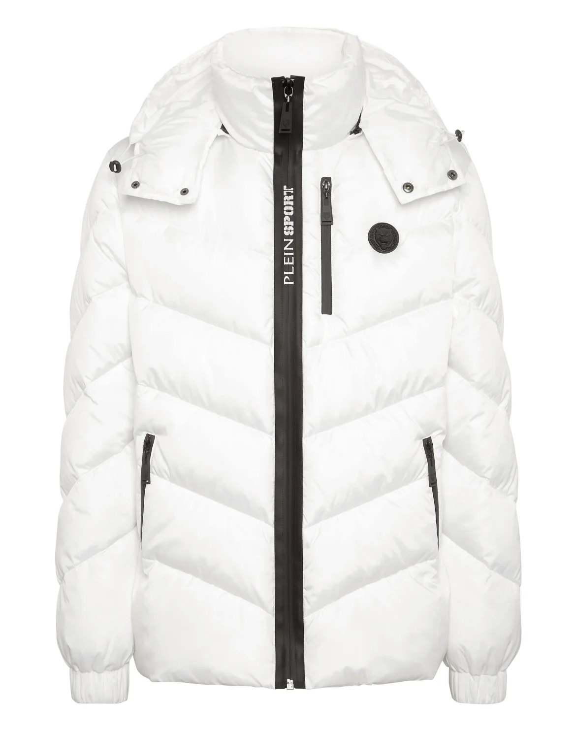 Nylon Puffer Jacket, цвет: Белый