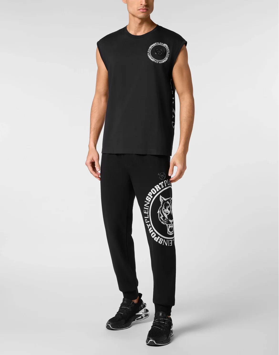 Sleavless Tshirt, цвет: Черный