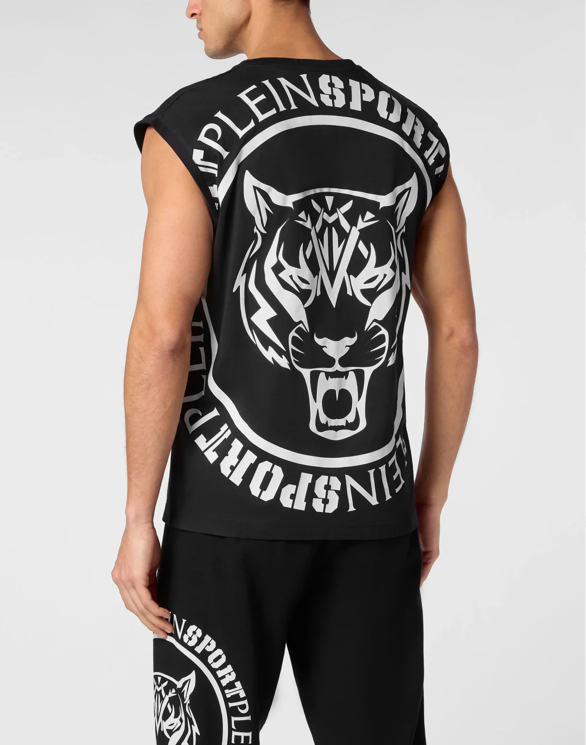Sleavless Tshirt, цвет: Черный
