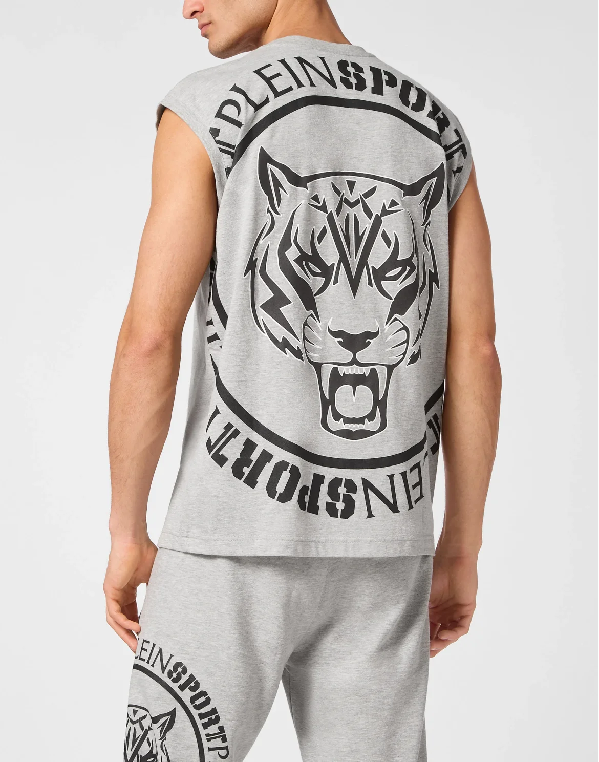 Sleavless Tshirt, цвет: Серый