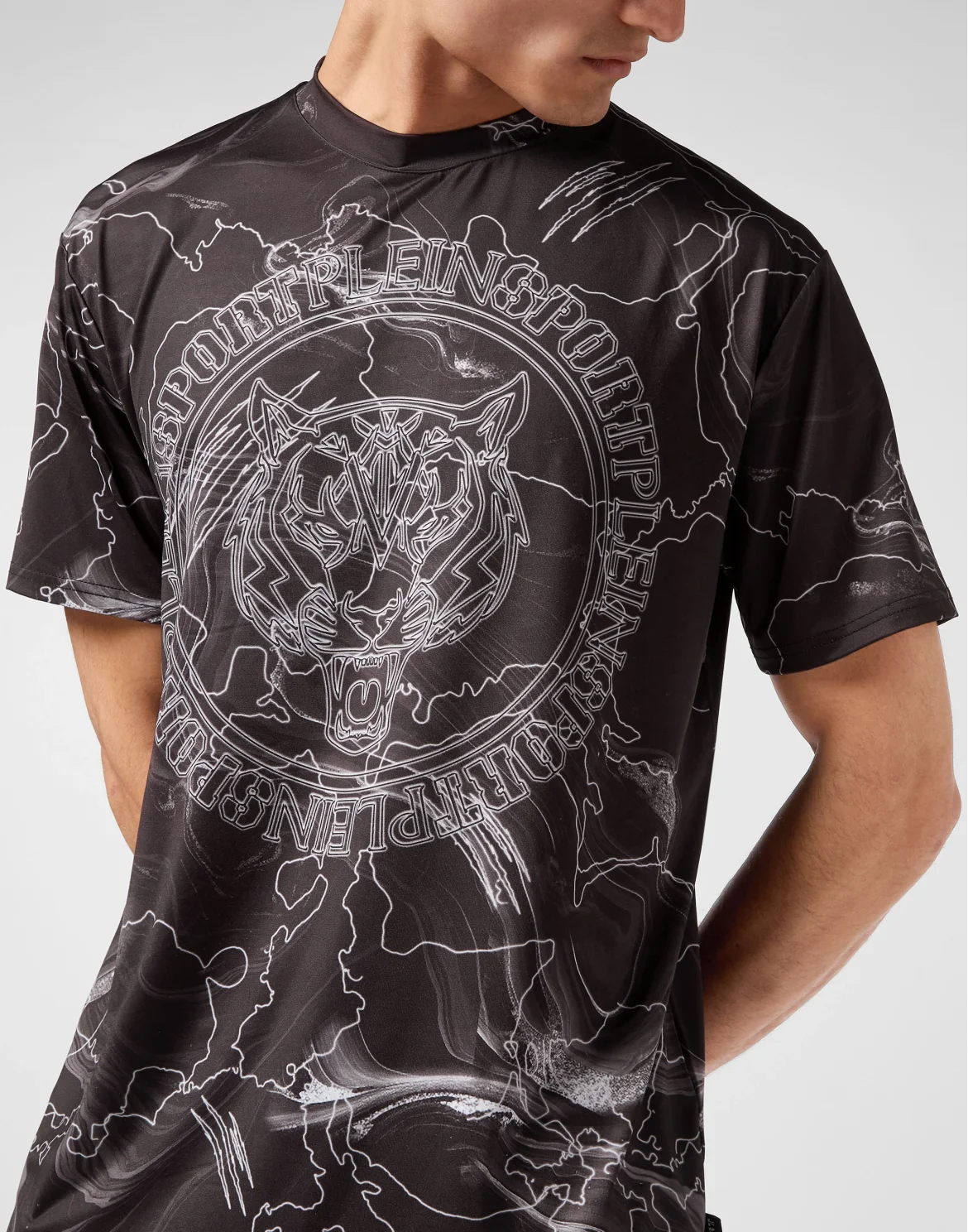 T-shirt Round Neck SS Lunar, цвет: Черный