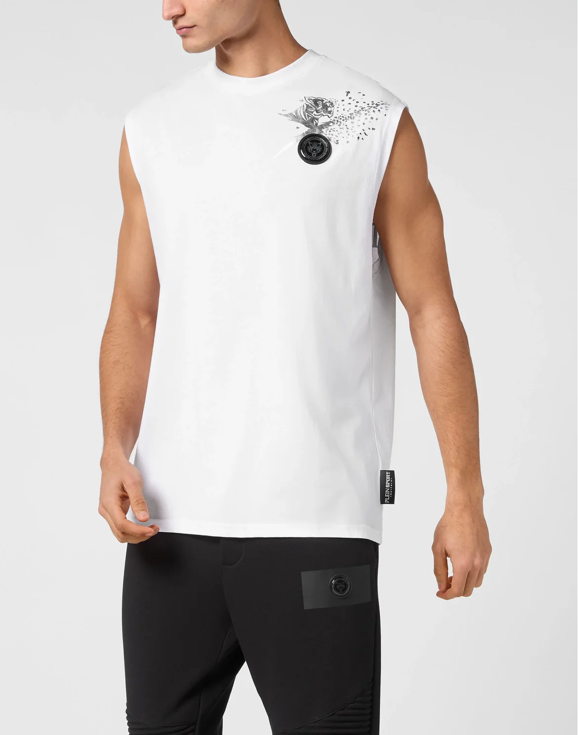 SLEEVELESS T-shirt, цвет: Белый