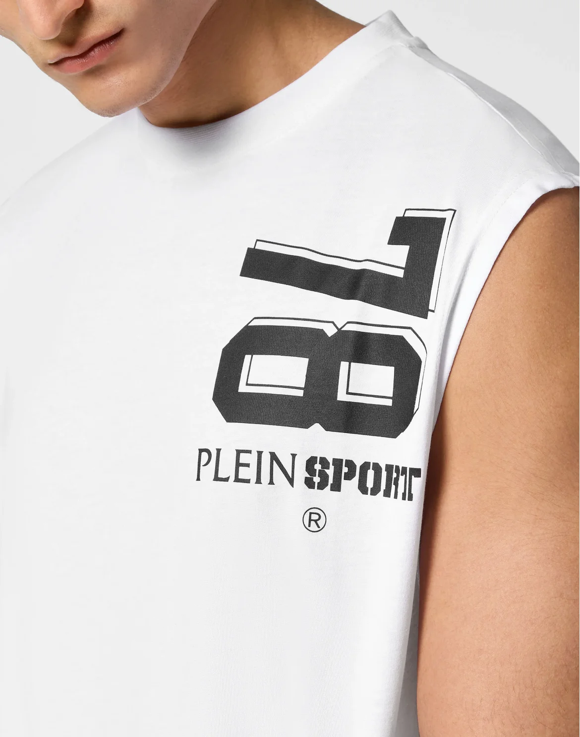 SLEEVELESS T-shirt, цвет: Черный