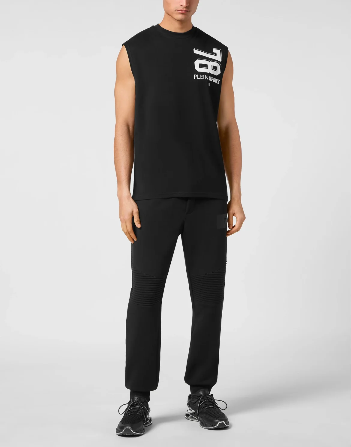 SLEEVELESS T-shirt, цвет: Черный