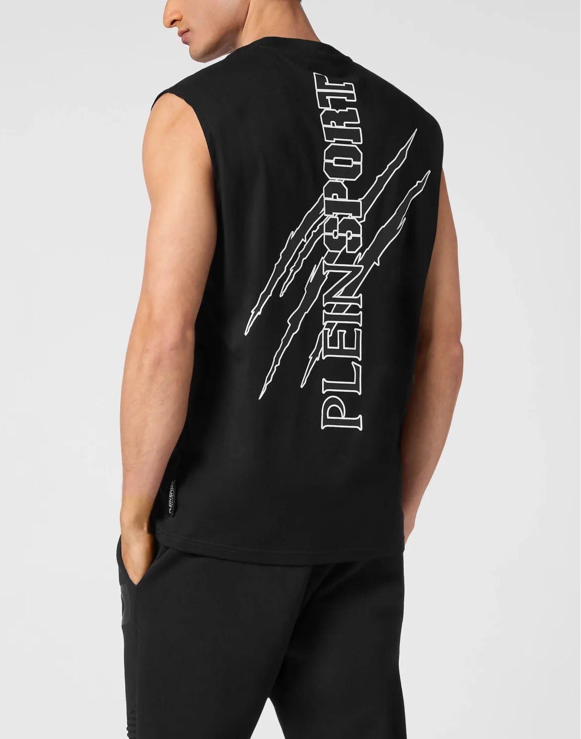 SLEEVELESS T-shirt, цвет: Черный