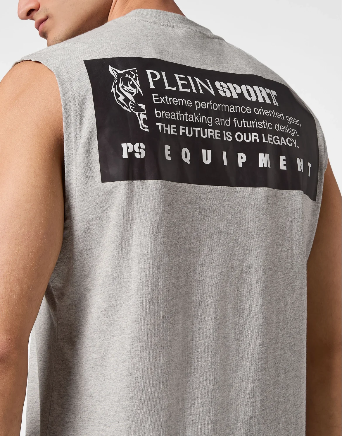Sleeveless T-shirt, цвет: Серый