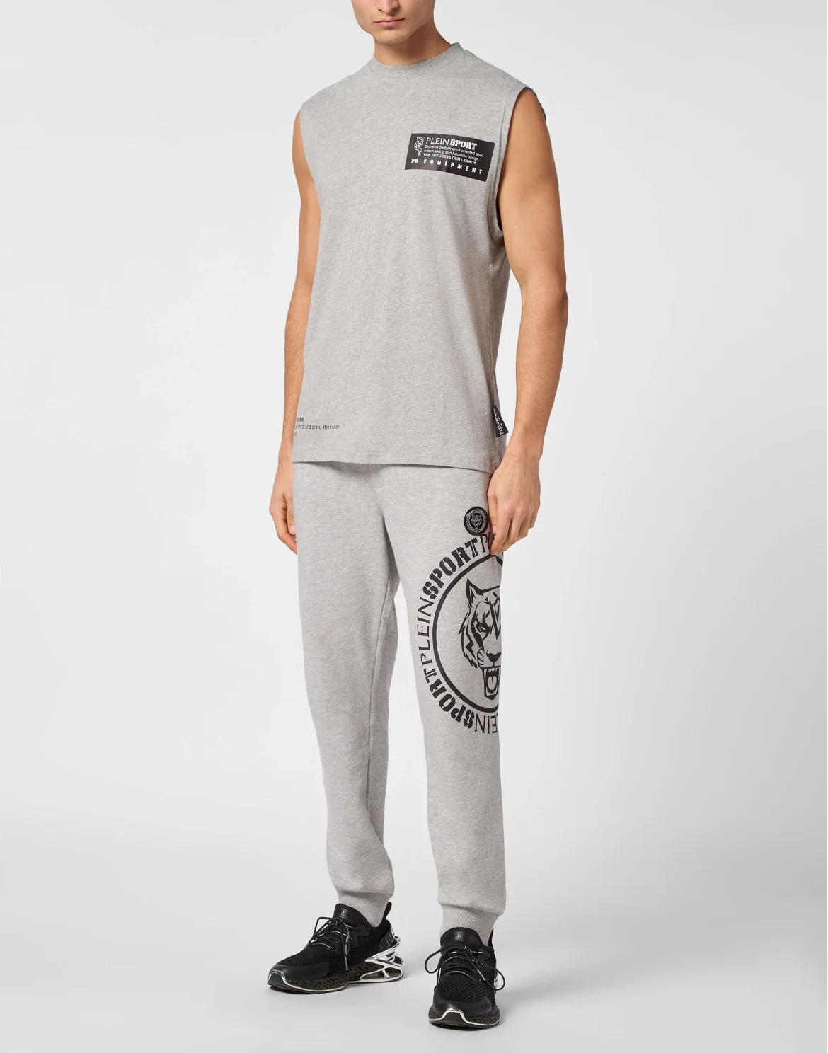 Sleeveless T-shirt, цвет: Серый