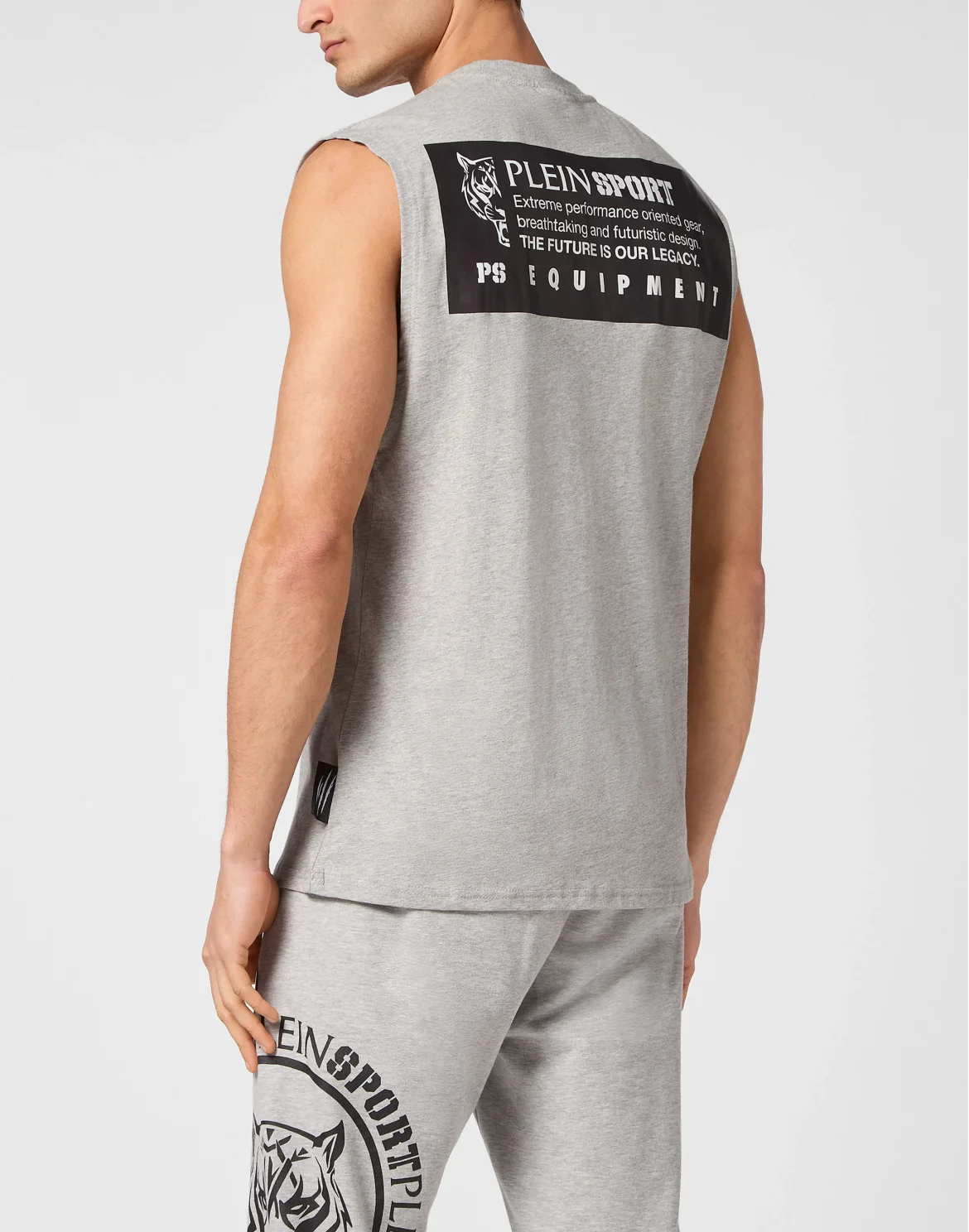 Sleeveless T-shirt, цвет: Серый