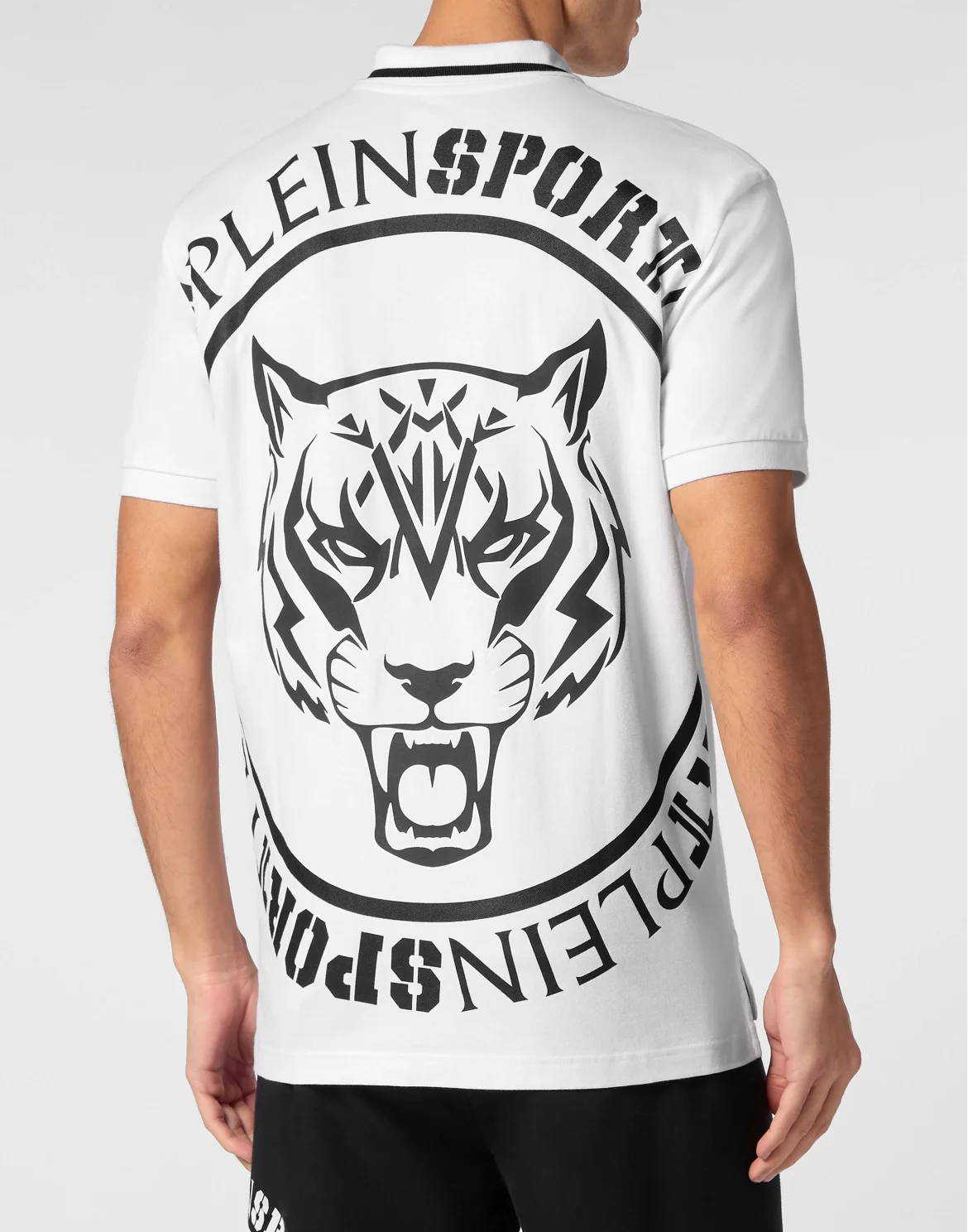 Polo Shirt SS Carbon Tiger, цвет: Белый