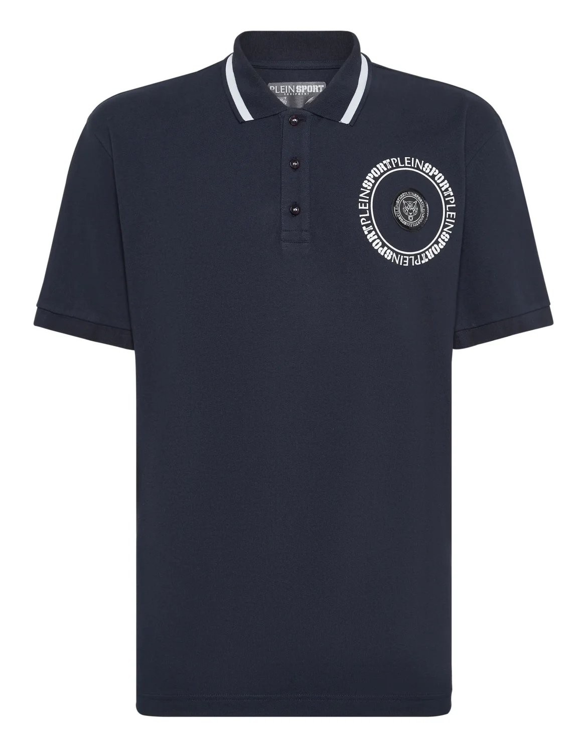 Polo Shirt SS Carbon Tiger, цвет: Черный