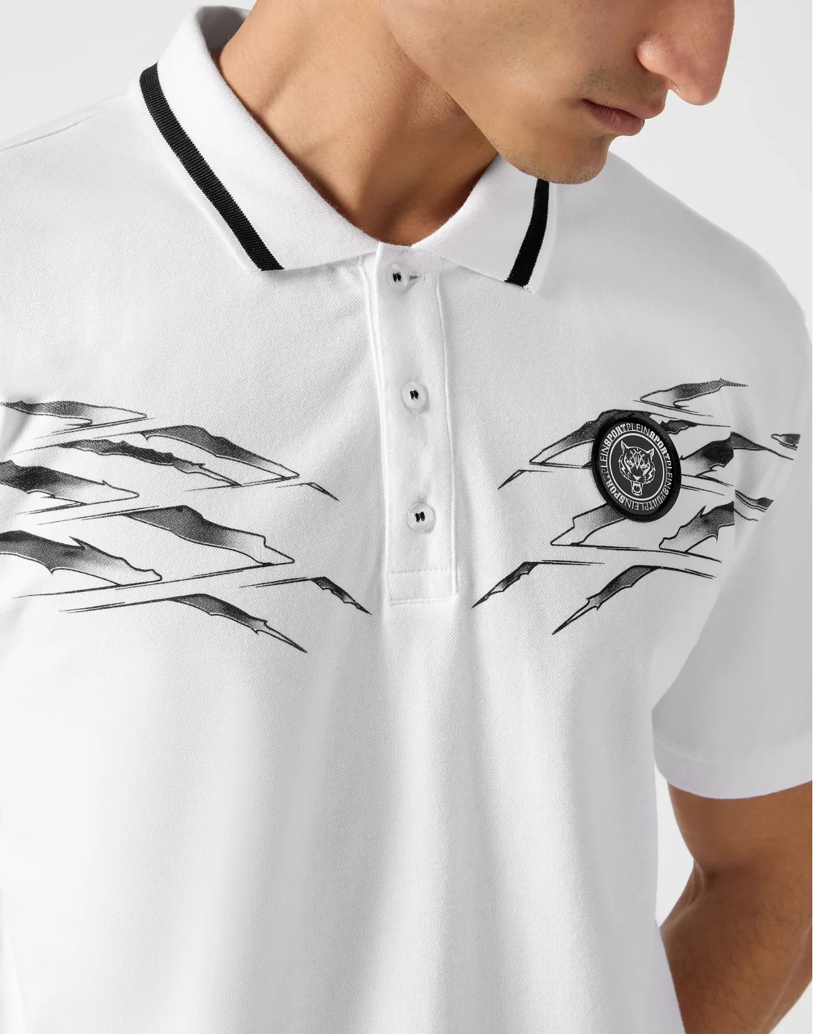 Piquet Polo SS Scratch, цвет: Белый