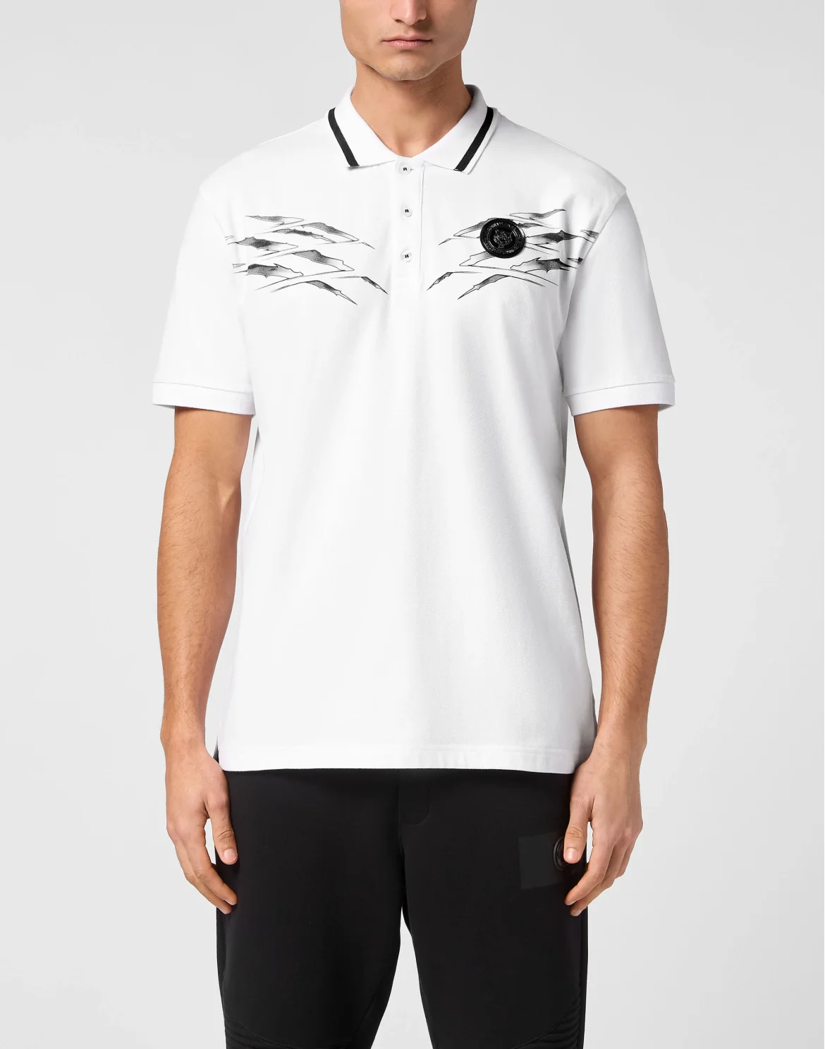 Piquet Polo SS Scratch, цвет: Белый