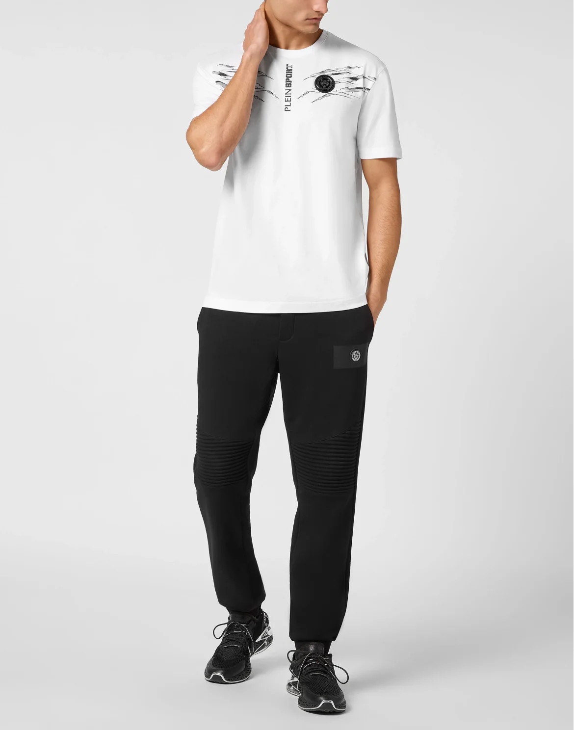 T-shirt Round Neck SS Scratch, цвет: Белый