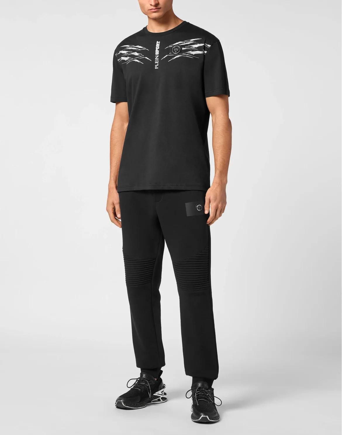 T-shirt Round Neck SS Scratch, цвет: Черный