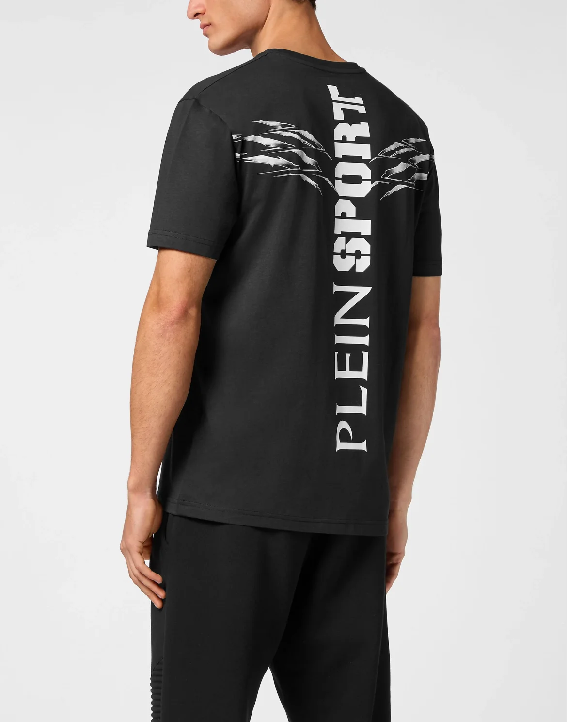 T-shirt Round Neck SS Scratch, цвет: Черный