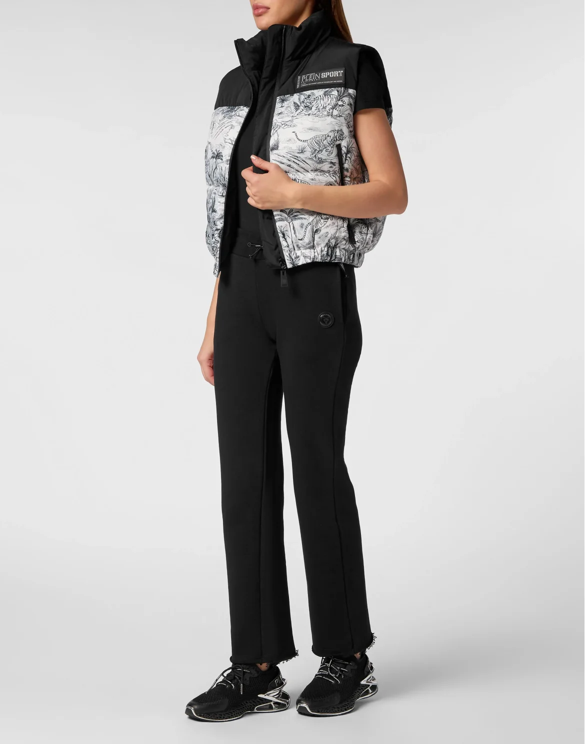 Padded Vest Toile, цвет: Белый