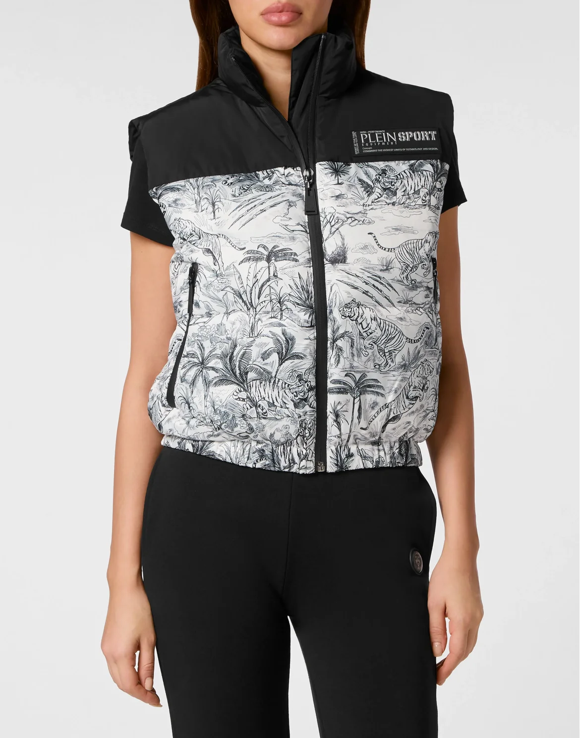 Padded Vest Toile, цвет: Белый