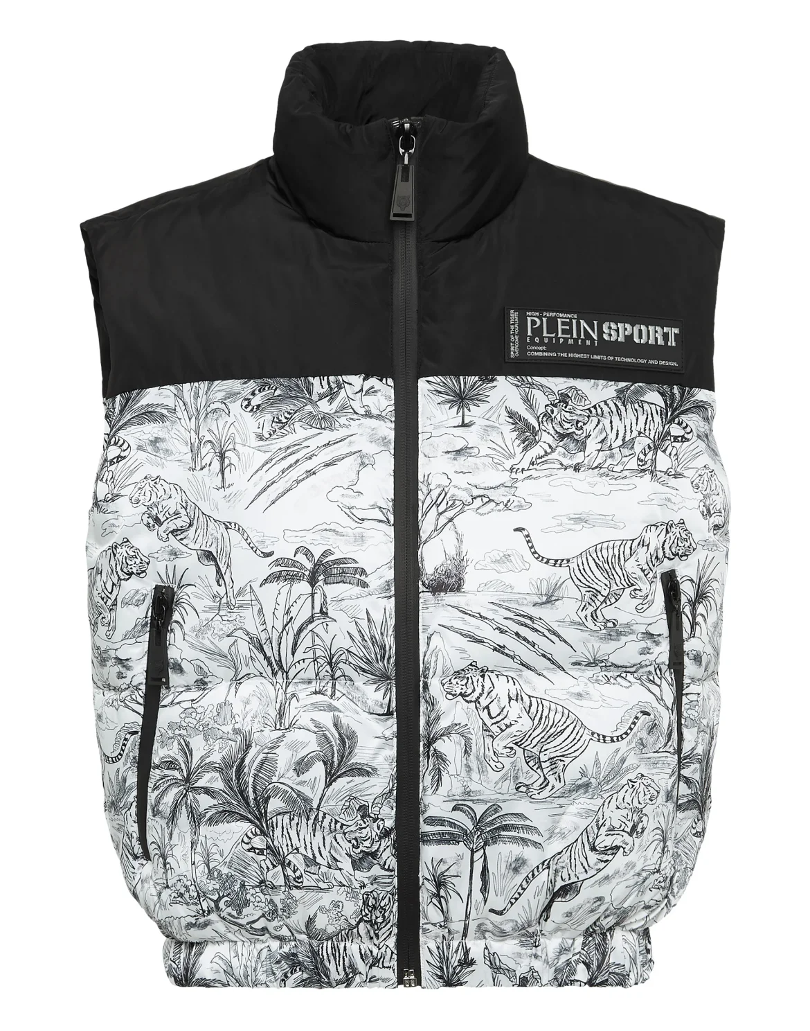 Padded Vest Toile, цвет: Белый