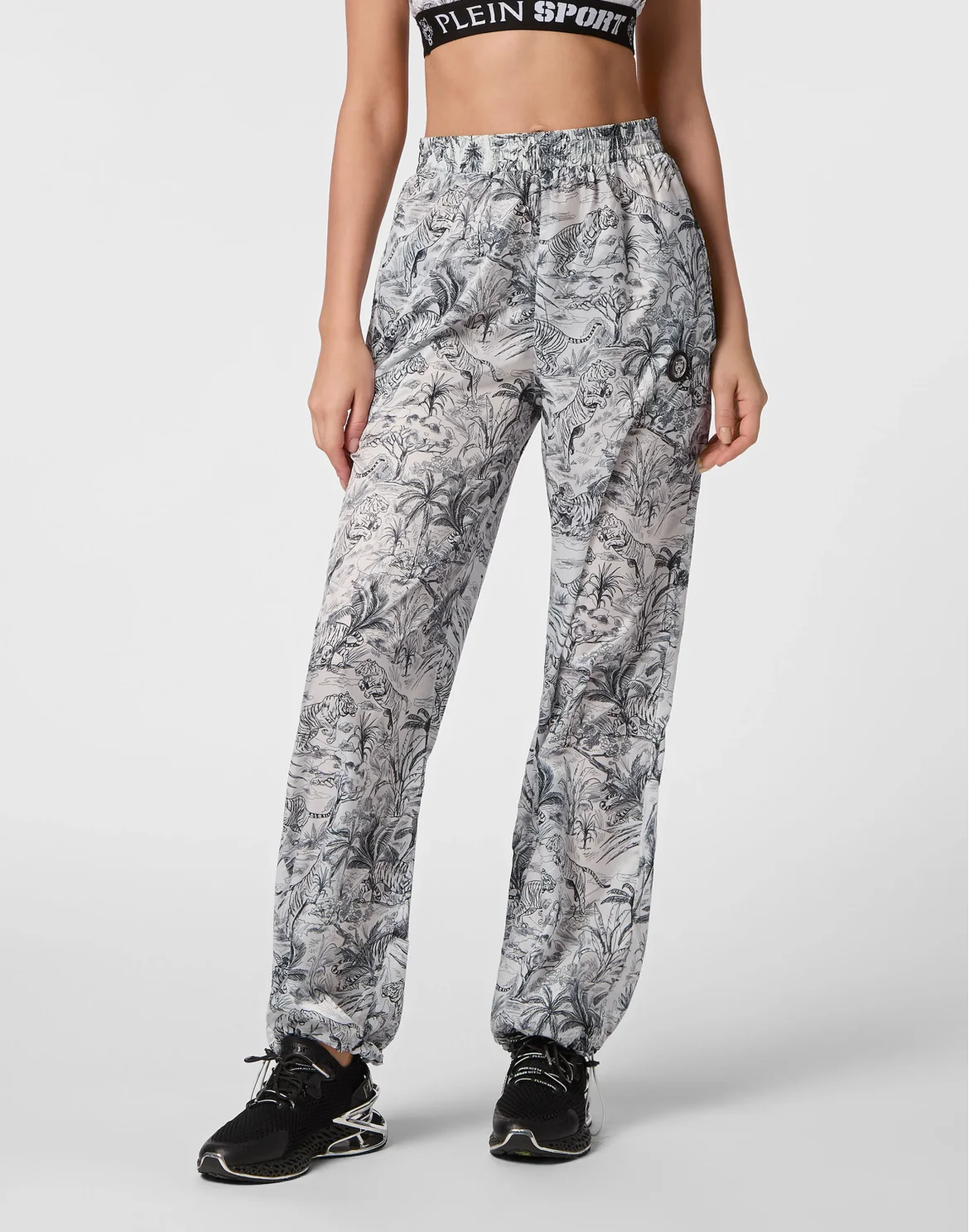 Nylon Jogging Trousers Toile, цвет: Белый