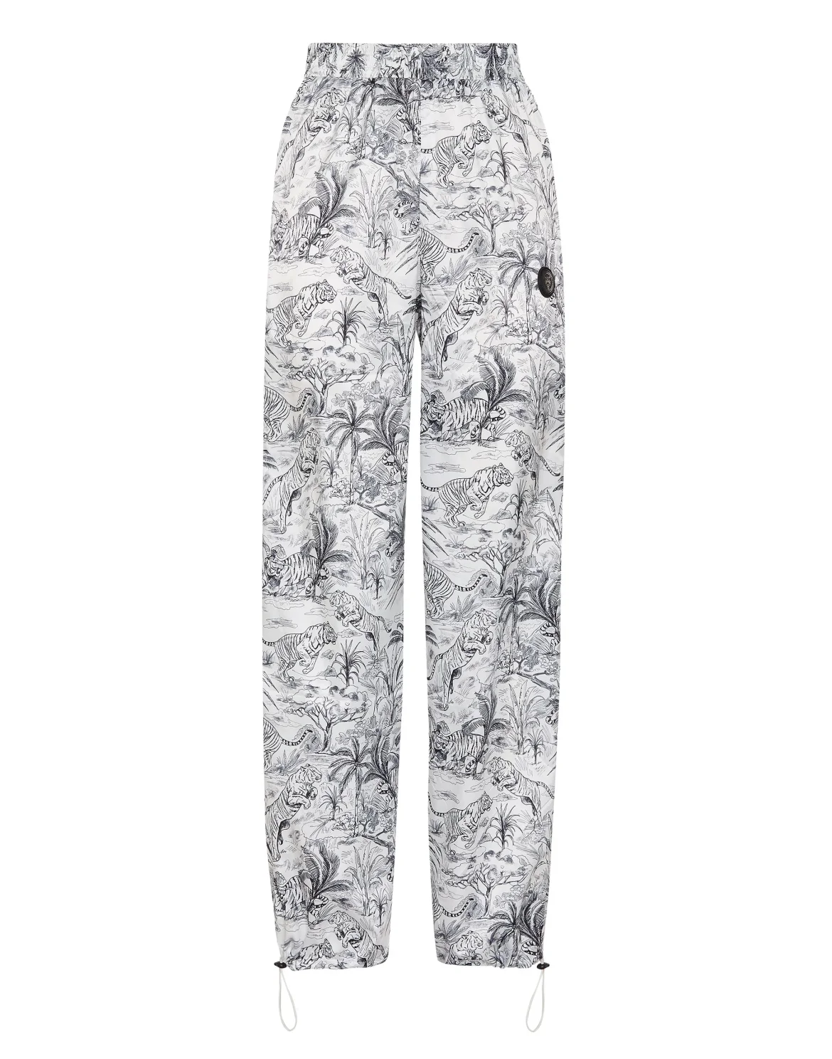 Nylon Jogging Trousers Toile, цвет: Белый