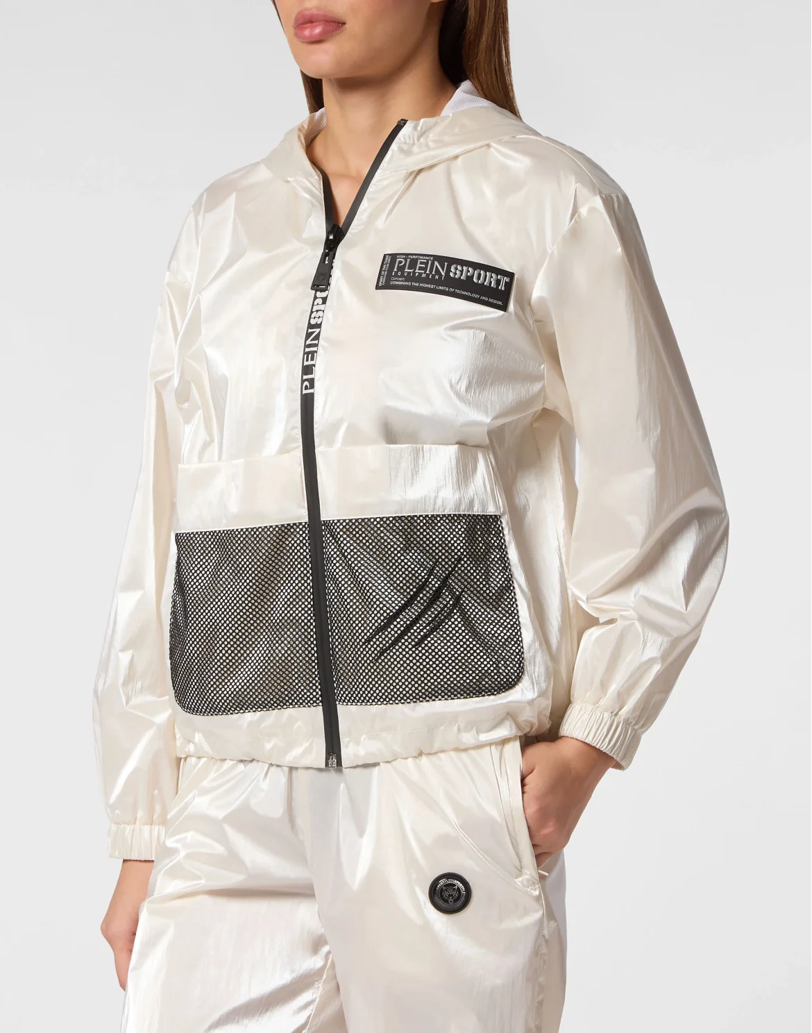 Nylon Puffer Jacket, цвет: Белый