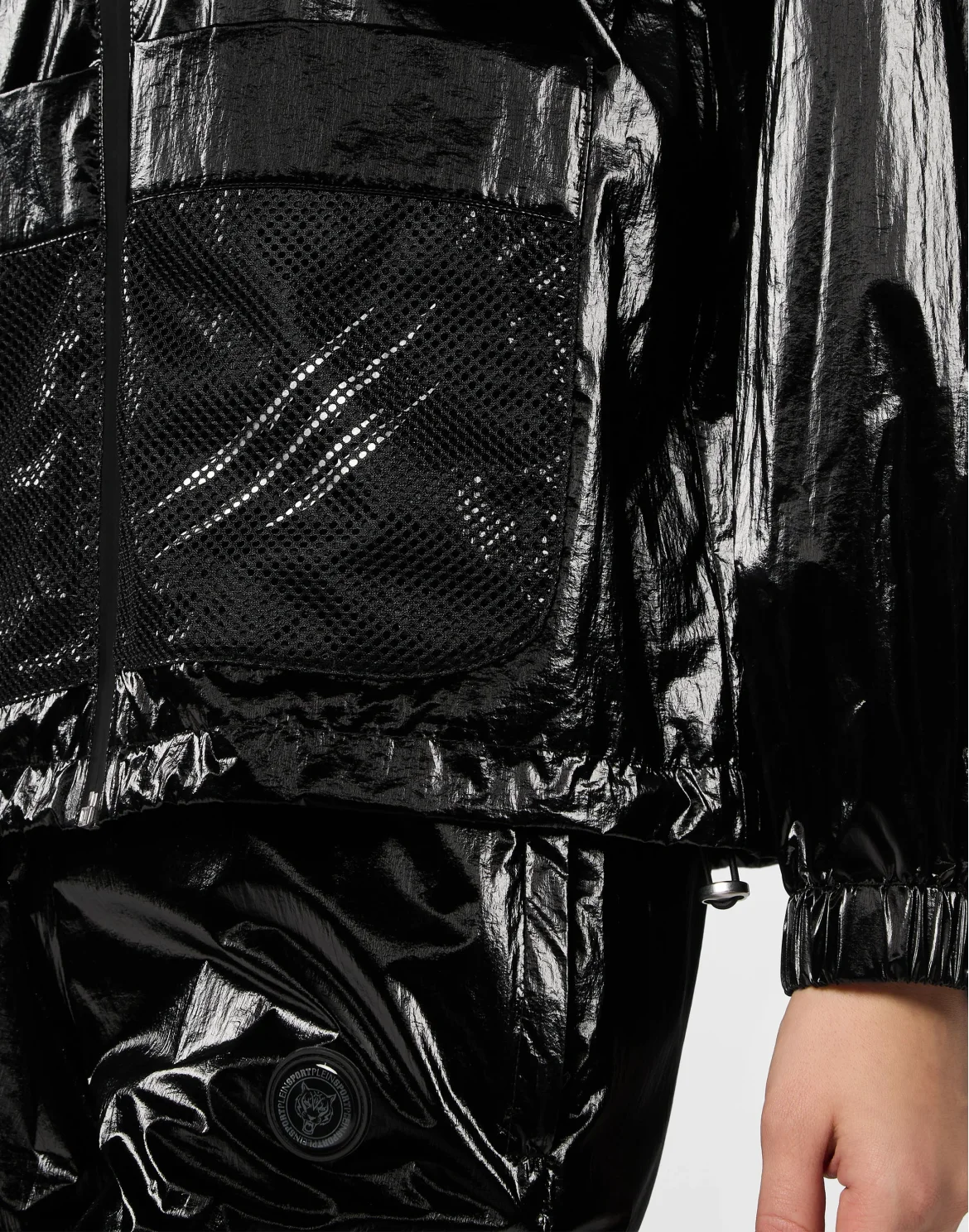 Nylon Puffer Jacket, цвет: Черный