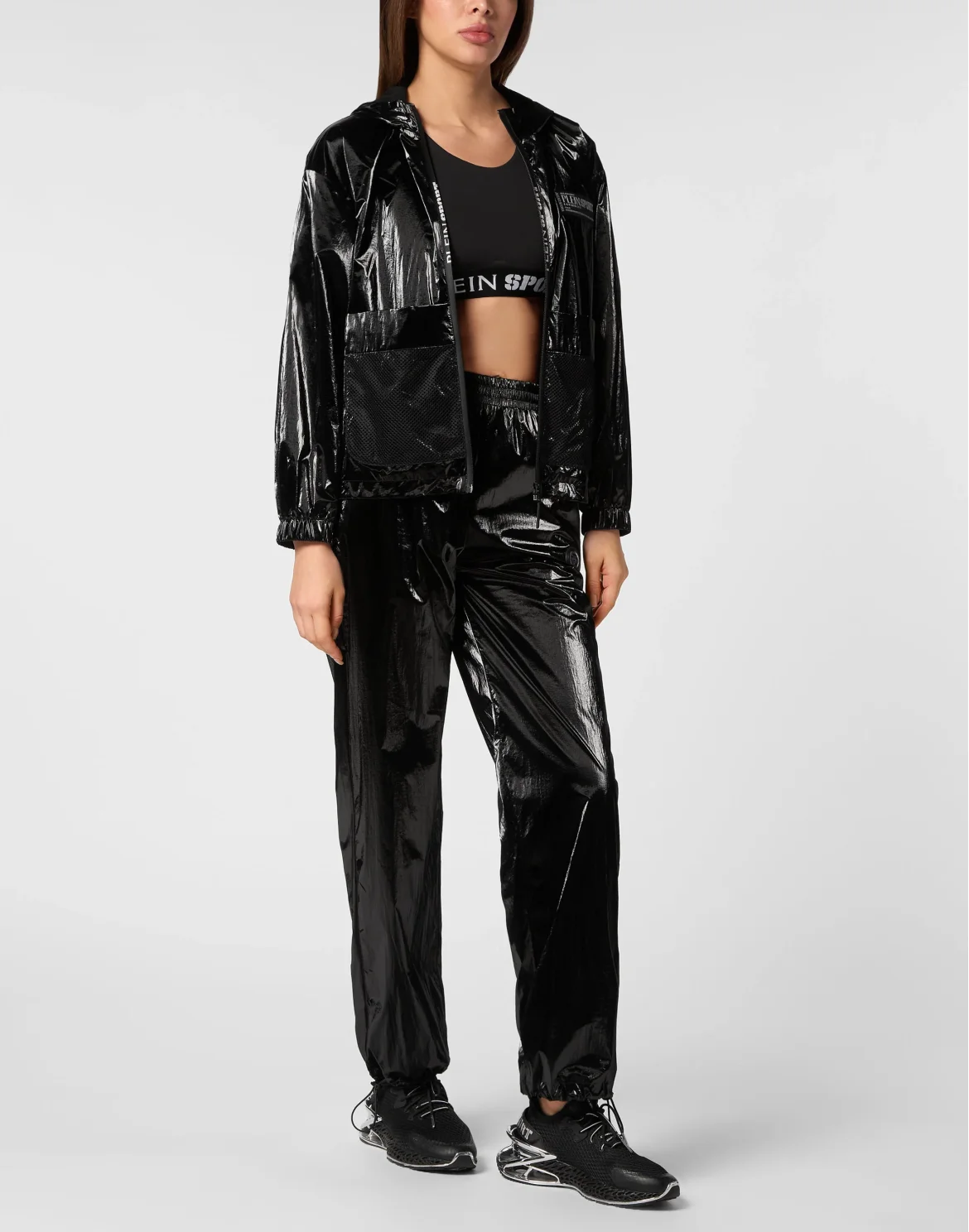Nylon Puffer Jacket, цвет: Черный