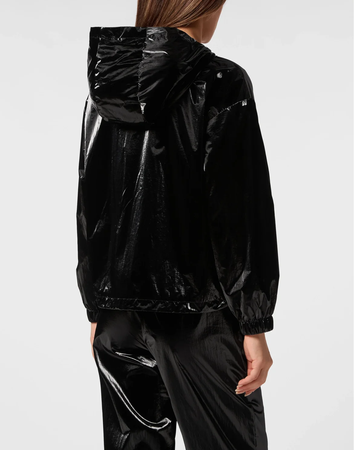Nylon Puffer Jacket, цвет: Черный
