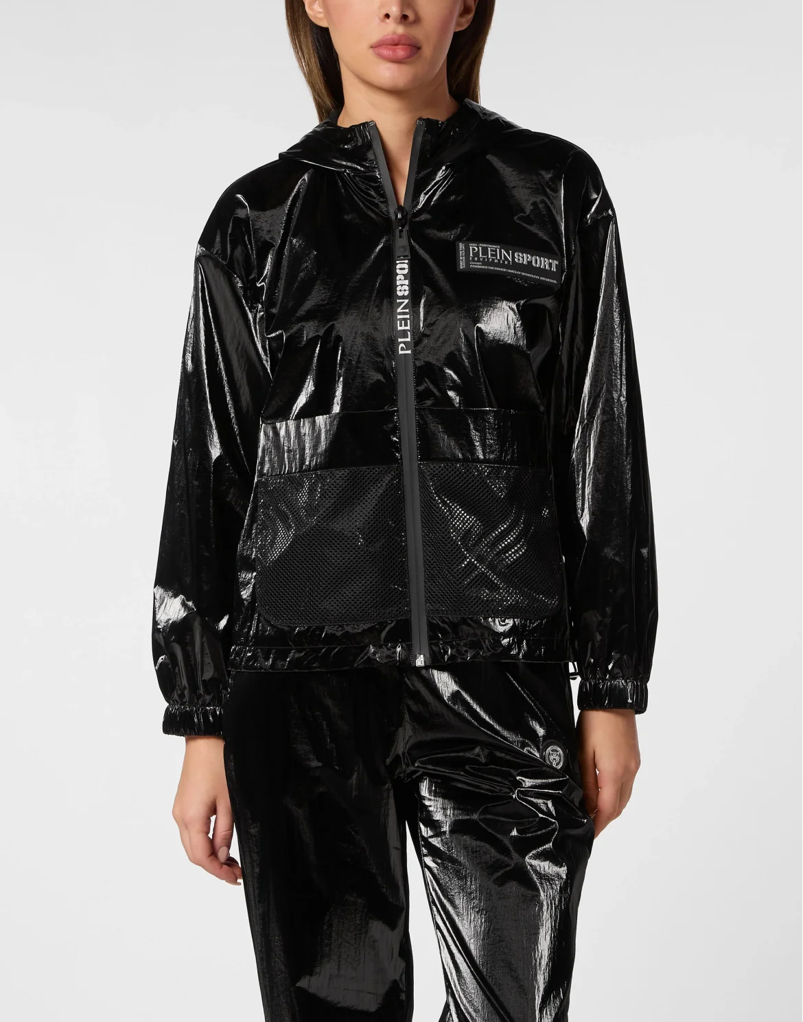 Nylon Puffer Jacket, цвет: Черный