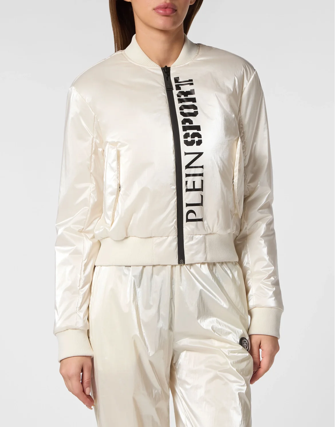 Nylon Bomber, цвет: Белый